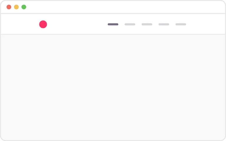 Illustration d'une fenêtre de navigateur avec une barre d'URL, un indicateur de chargement et un bouton rouge « Brouillon Auto » sur la gauche.