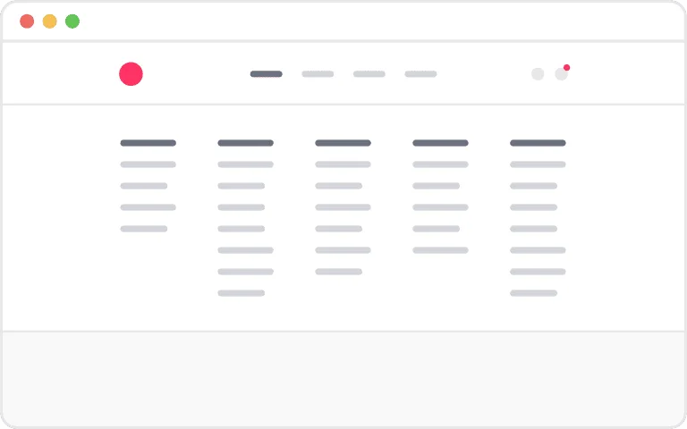 Un écran d'interface utilisateur avec un tableau affichant des données organisées en colonnes et en lignes, offrant une fonction de brouillon automatique pour une gestion transparente des brouillons.